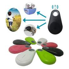 Load image into Gallery viewer, Pets Smart Mini GPS Tracker Anti-Lost Waterproof with Bluetooth for Pet Dog Cat Keys Wallet Bag Kids Trackers Finder Equipment
