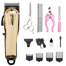 Load image into Gallery viewer, Amazon dog shaver cross-border large dog high-power shaved hair buffer haircut Poke electric push shear
